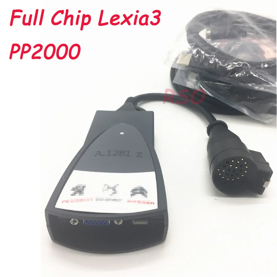 Автомобильный сканер Lexia3 Diagbox pp2000 V7.83 диагностический инструмент с полным чипом