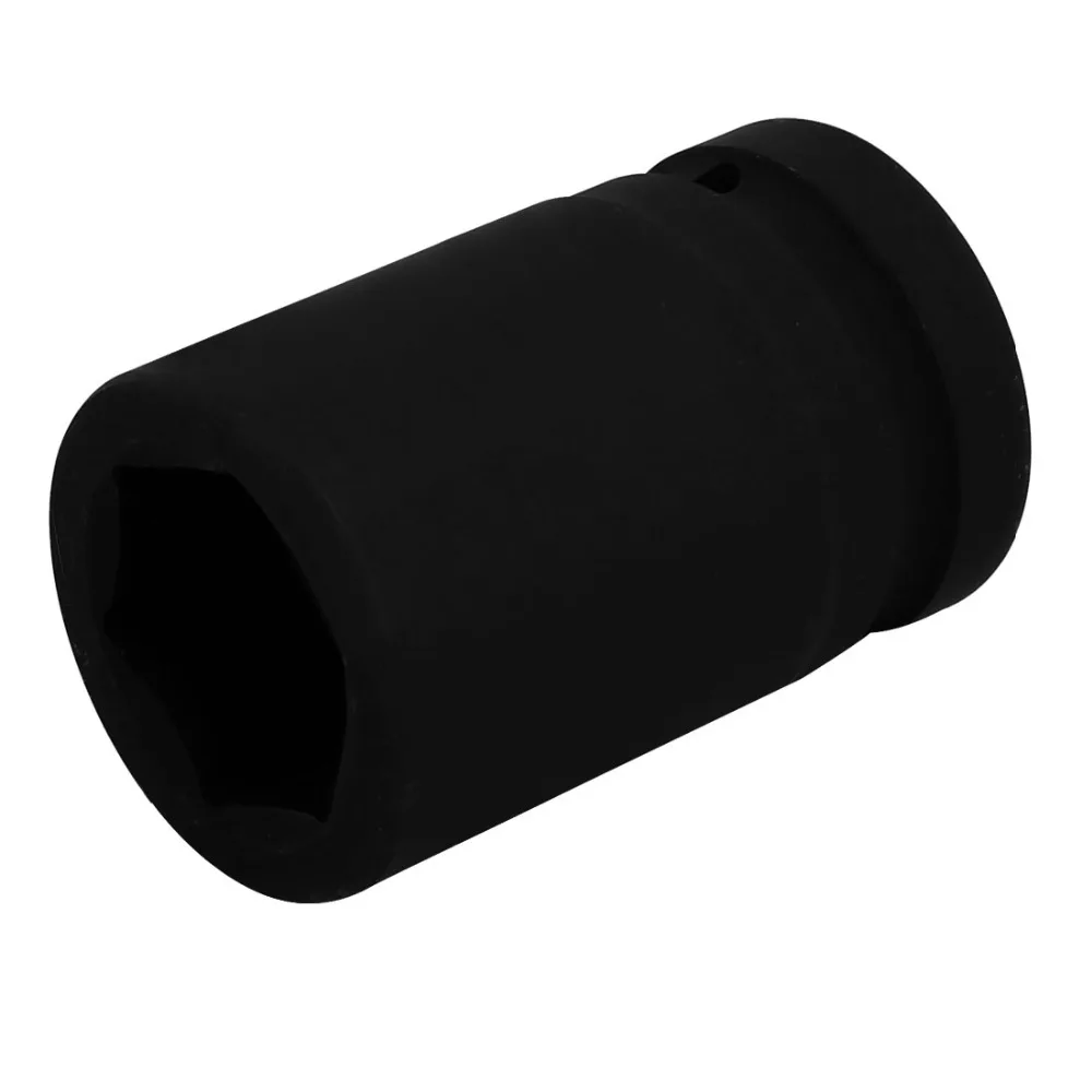

Uxcell 1-inch Square Drive 33mm Inner Hex 80mm Length CR-MO Steel Black Impact Socket for Heavy-duty Pneumatic Tools