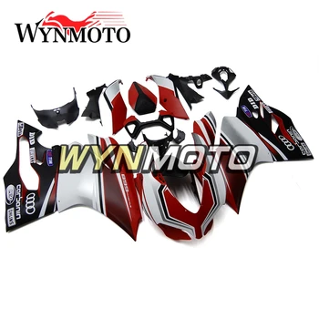 

Complete Motorcycle Flat Black Red White Fairings For Ducati 899 1199 12 13 2012 2013 ABS Plastic Injection Fairing Cowlings