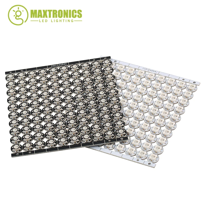 DC5V ws2812 white/black 4-pin Board individually addressable RGB full color ws2812b led with heatsink (10mm*3mm) Free Shipping | Лампы и