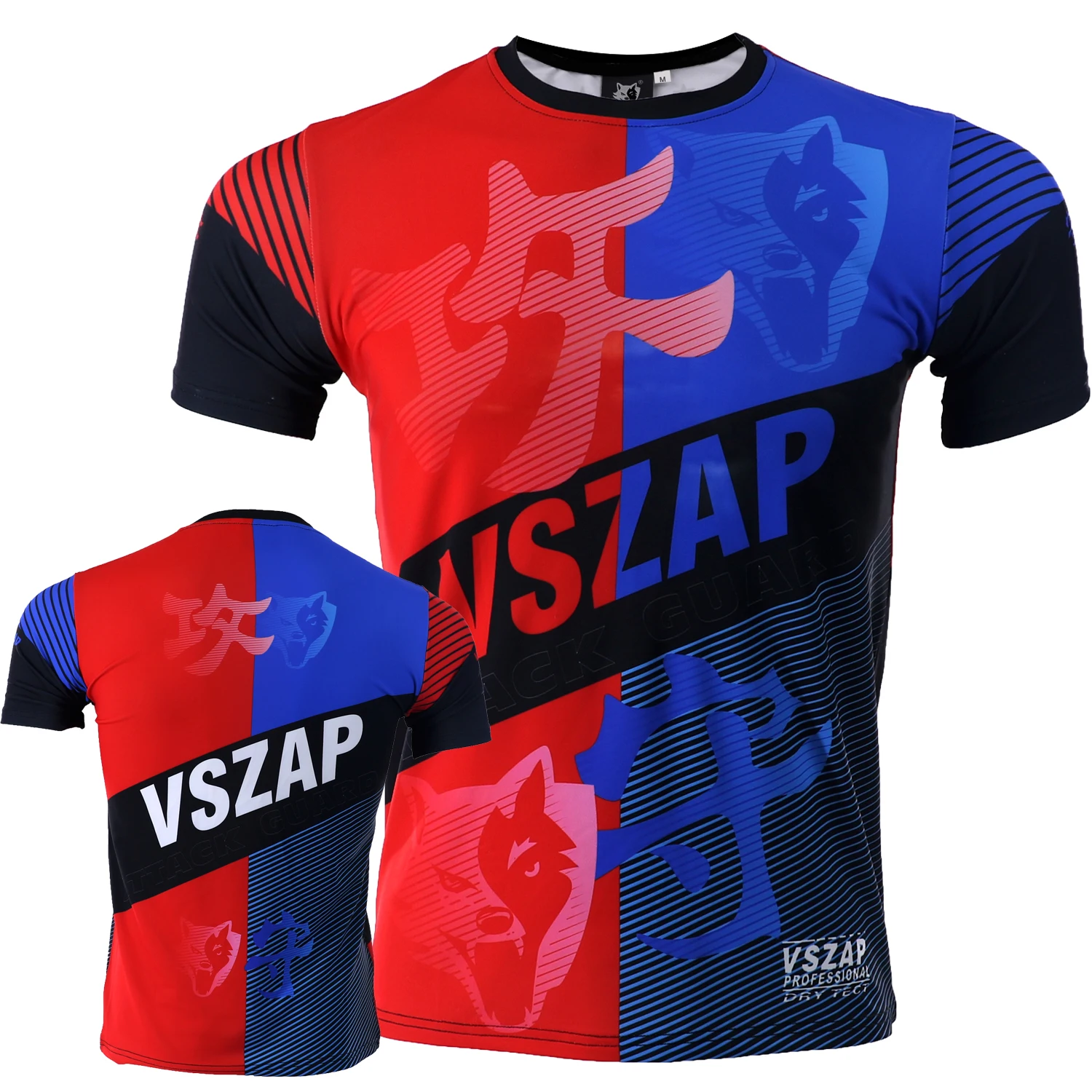 The new MMA Boxing Fighting stretch jersey VSZAP genuine fitness quick