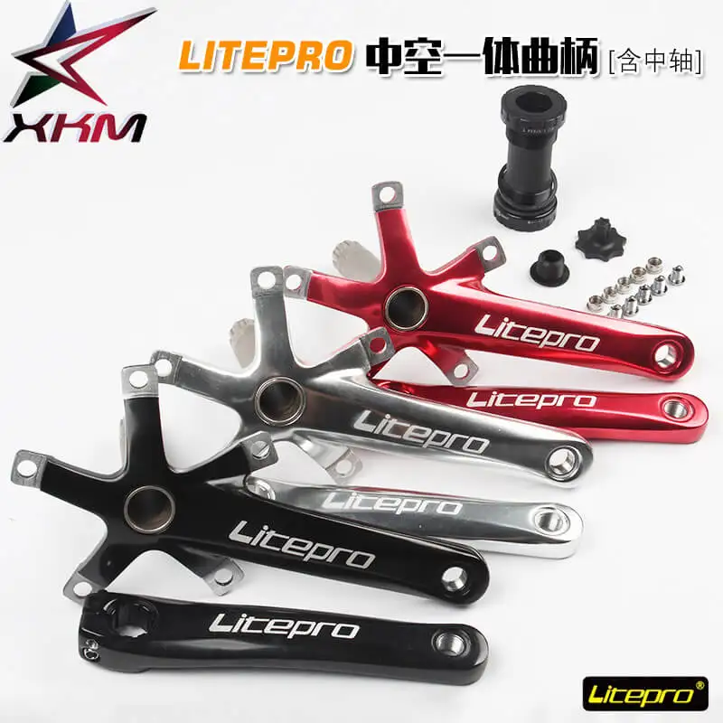 

Litepro Bicycle Crank Set Aluminum Alloy 170mm Crank Set Right/Left With Bicycle Bottom Brackets Set For ATX770 ATX770-D XTC750