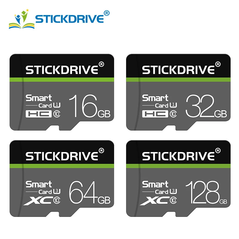 Дешевый Micro SD Card 8 GB 16 GB 32 ГБ, 64 ГБ и 128 ГБ Class10 UHS 1 флэш памяти карты MicroSD карты памяти для Подставка под смартфон Камера
