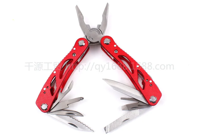 Premium com Bainha Design de Bolso Chave de Fenda Ferramentas ao ar 15 em 1 Novo Multitool Workpro Alicate Faca Viu Tesoura Livre 12 Novo design workpro 15 em 1 premium