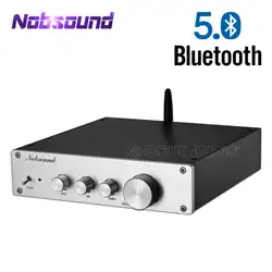 Nobsound HiFi Bluetooth 5,0 класс Предварительный усилитель стерео аудио усилитель баса Mid ВЧ управление