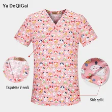 Дышащий медицинский хирургический костюм больница медицинская Униформа медперсонала стоматология аптека одежда женские наборы скрабов топ+ крышка+ маска