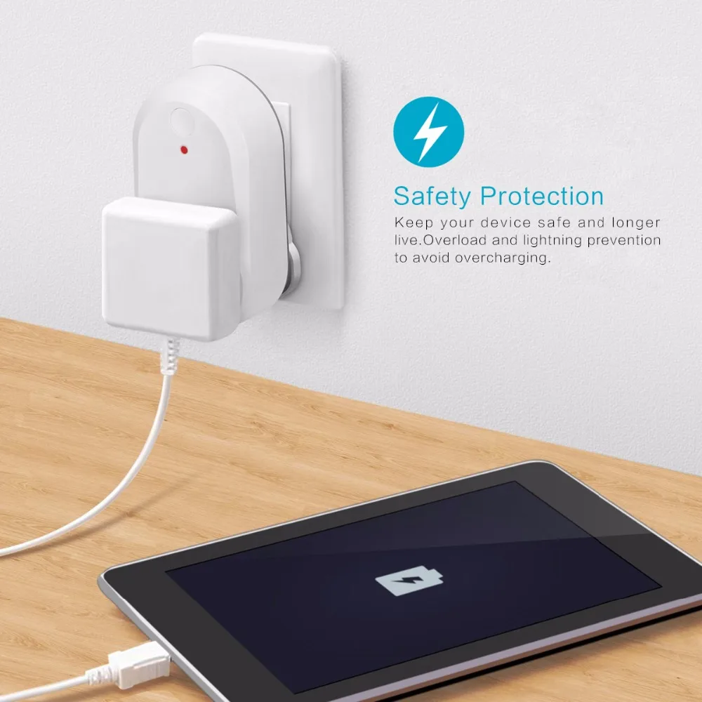 Powstro Wi Fi Мощность Разъем smart Зарядное устройство 3500 Вт 240 В Универсальный