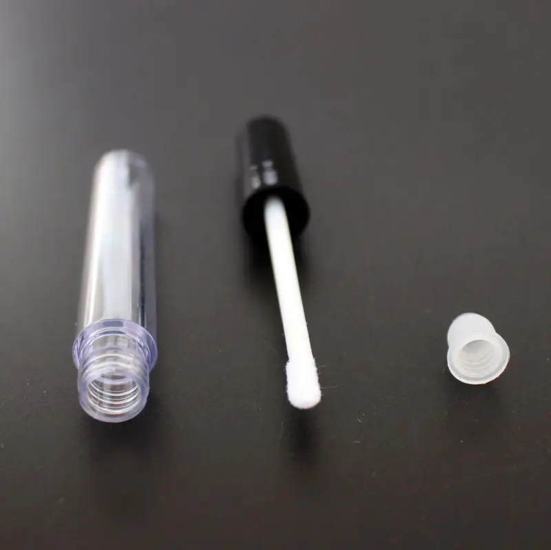 Batom com Leakproof Alta Qualidade Lote 3ml 0.8ml Plástico Lábio Gloss Tubo Pequeno Amostra Interna Recipiente Cosmético Diy 50 Pçs - 13 Cheap Garrafas reutilizáveis