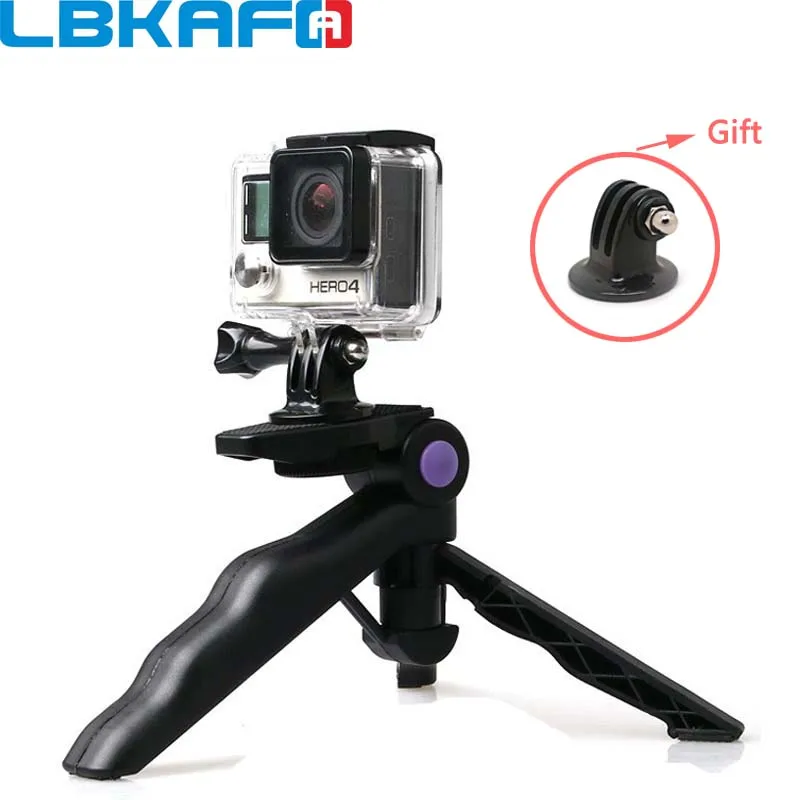 LBKAFA Handheld Desktop Portable Flexible Camera Mini Tripod for GoPro