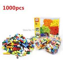 1000pcs Classic Building Bricks Set DIY Toys for Children Educational Building Blocks Bulk Bricks Compatible with