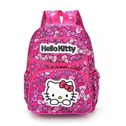 Мультфильм hello kitty школьные рюкзаки для девочек детский Ранец детские школьные сумки для детского сада Mochila Escolar рюкзаки