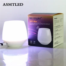 ASMTLED Mi Light WiFi Controller 2.4G Wireless WiFi iBox1 Hub for Mi.Light CW/WW RGB RGBW LED Bulb Lamp Support iOS Android APP