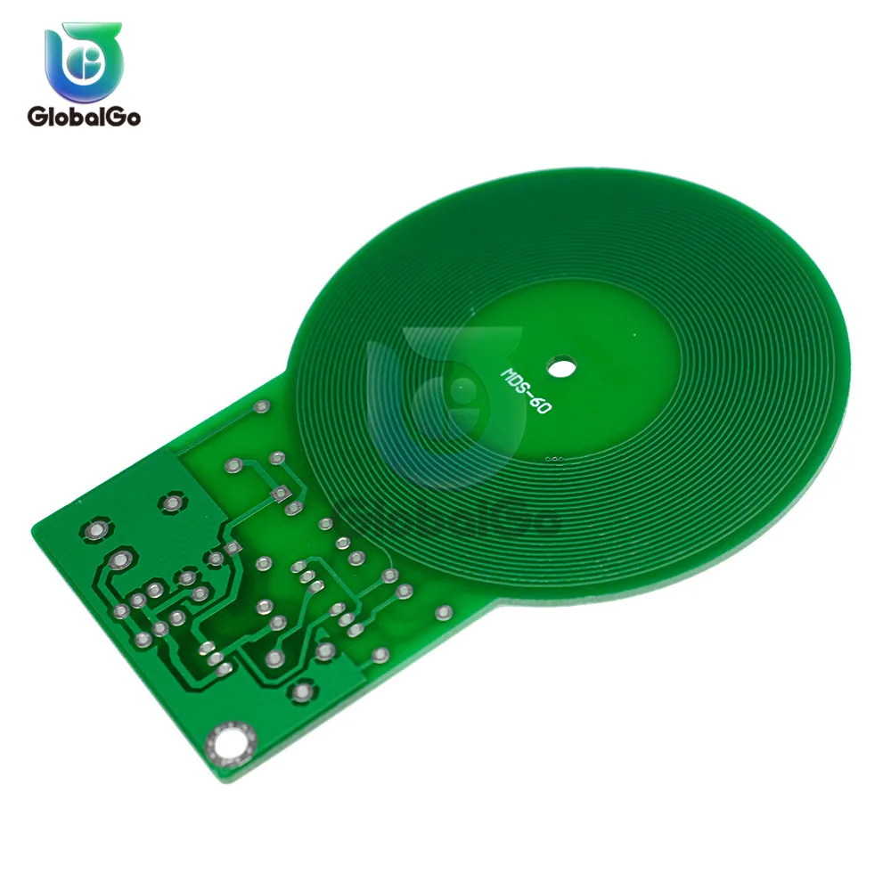 DC 3V-5V 60mm Metal Detector Electronic Non-contact Sensor Board Module AA Battery Case Diy Tool - Цвет: Not Battery Case