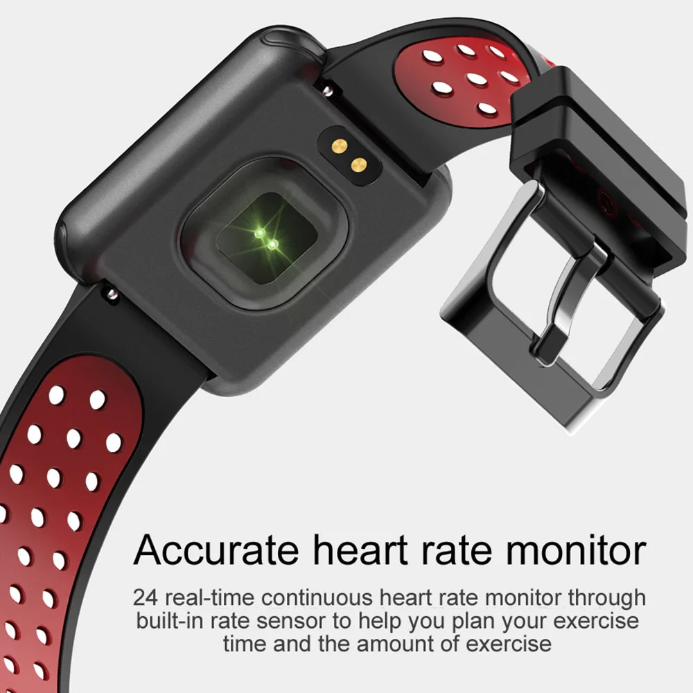 LEMFO Sport Watch 1.54 inch Screen IP68 Waterproof Activity Tracker Smartwatch Blood Pressure Heart Rate 14 Days Battery Life   
