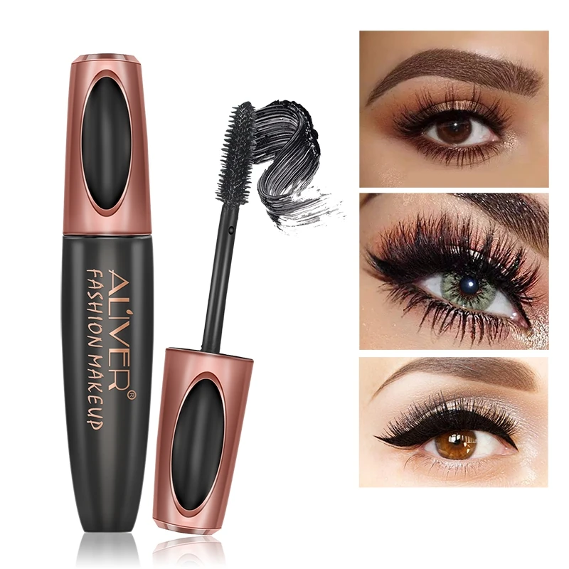 

1pc 4D Silk Fiber Lash Mascara Waterproof Rimel 3d Mascara Eyelash Extension Black Thick Lengthening Eye Lashes Cosmetics