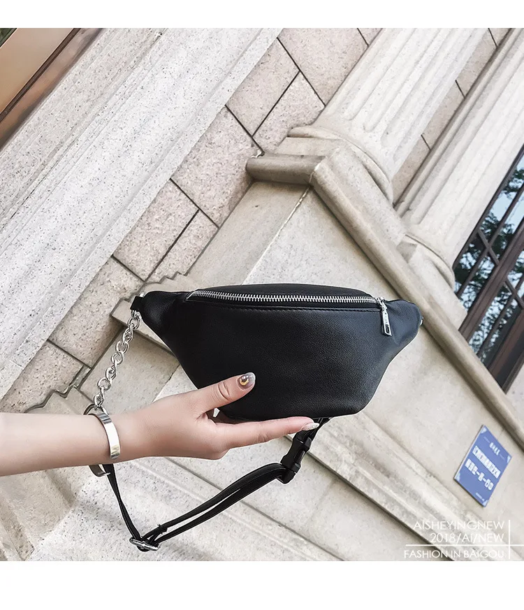 Weduoduo 2019 Новая модная сумка на пояс Для женщин талии Фанни пакеты поясная сумка Роскошные Высокое качество из искусственной кожи груди