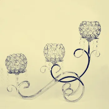 

Gold or Silver Metal Acrylic Crystals Columnar Pillars