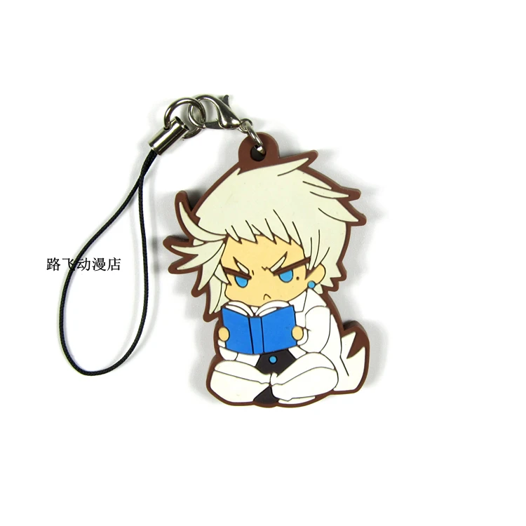 Pandora Hearts фигурка аниме модель резиновый брелок Ada Vessalius Oscar. Jack Oz. Pendnat 6 см|Игровые