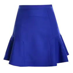 Новый Летний стиль Мини-юбки высокой талией Русалка Юбки Женские пикантные молнии юбки 2005