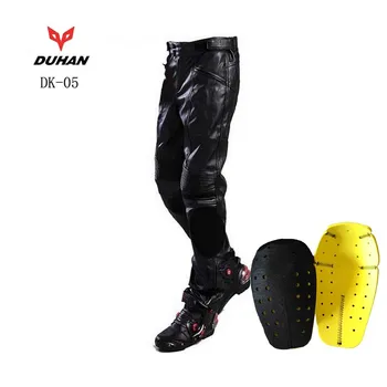 

men Moto PU motocross DUHAN DK05 pants with armor ,motorcycle pants outdoor pantalon moto trousers M L XL XXL