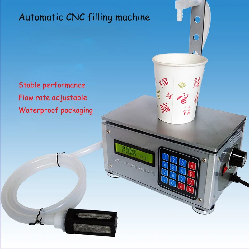 

Automatic CNC Liquid Filling Machine Portable Digital Control Loading Weighting Drink Filler Manual Filling Machine CSY-18129