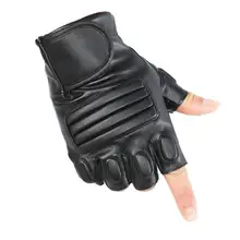 Камуфляжные тактические перчатки из искусственной кожи с половинным пальцем для мужчин на открытом воздухе, для велосипеда, для армии, для катания на велосипеде, мужские перчатки для взрослых