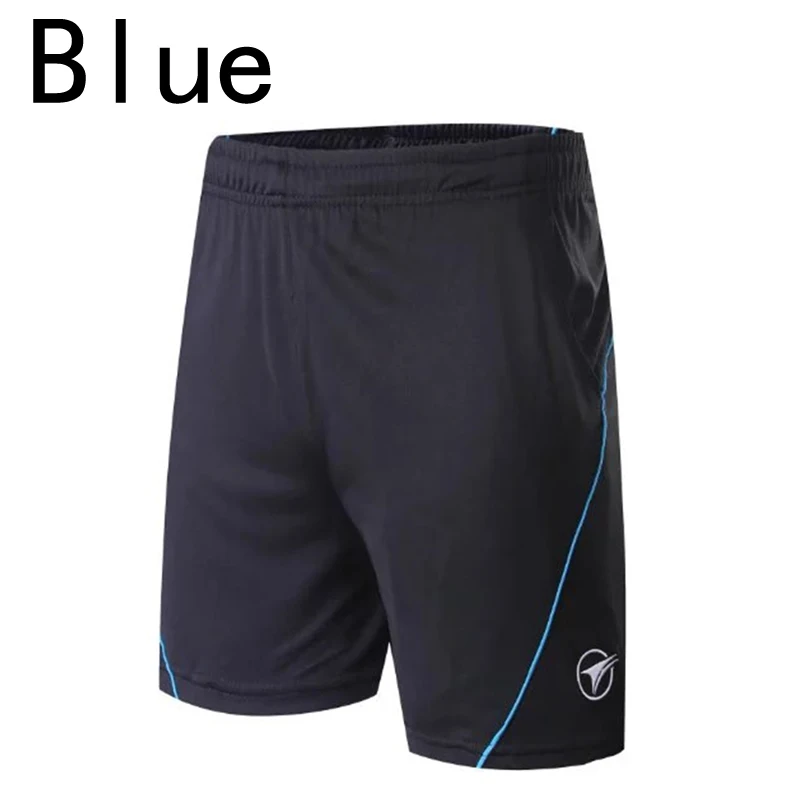 Настольный теннис Шорты, Шорты для обувь для мужчин и женщин, спортивные Шорты для тенниса - Цвет: Blue shorts