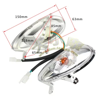 

GY6 125CC 150CC R5 R9 Scooter Moped Left and Right Head Light