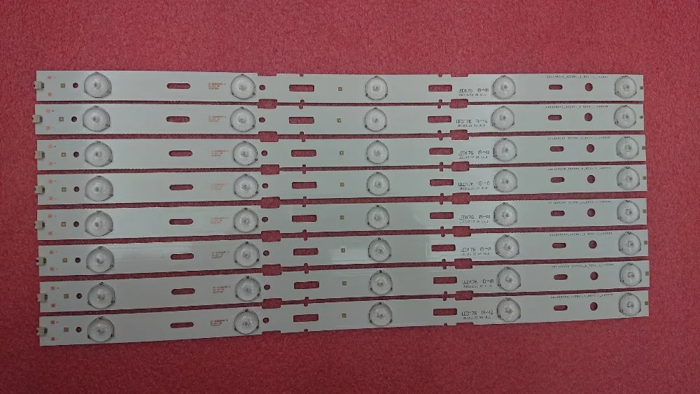 Новый 5 комплект = 40 шт 5 светодиодный 428 мм светодиодный Подсветка полосы для ТВ 40VLE6520BL SAMSUNG_2013ARC40_3228N1 40-LB-M520 40VLE4421BF