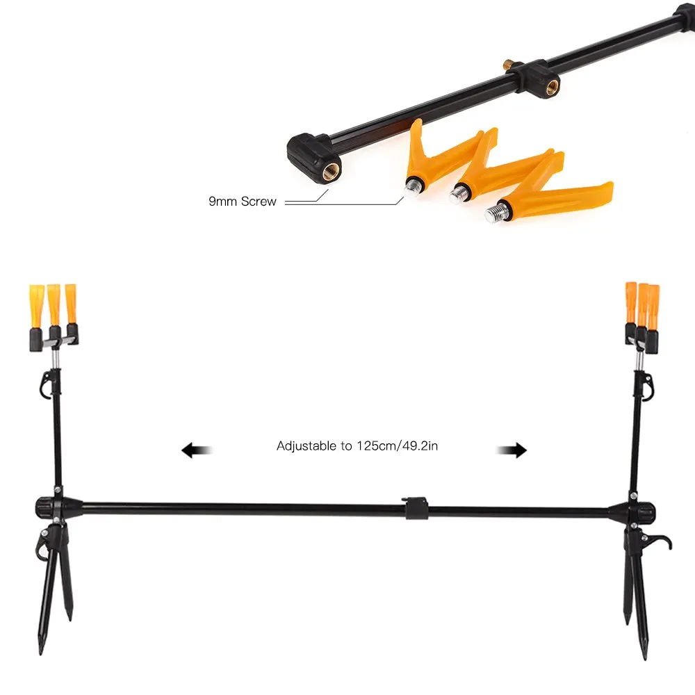 Lixada Регулируемая Выдвижная удочка для ловли карпа, держатель для удочки, держатель для удочки, кронштейн для удочки, рыболовные снасти, рыболовные аксессуары, Pesca