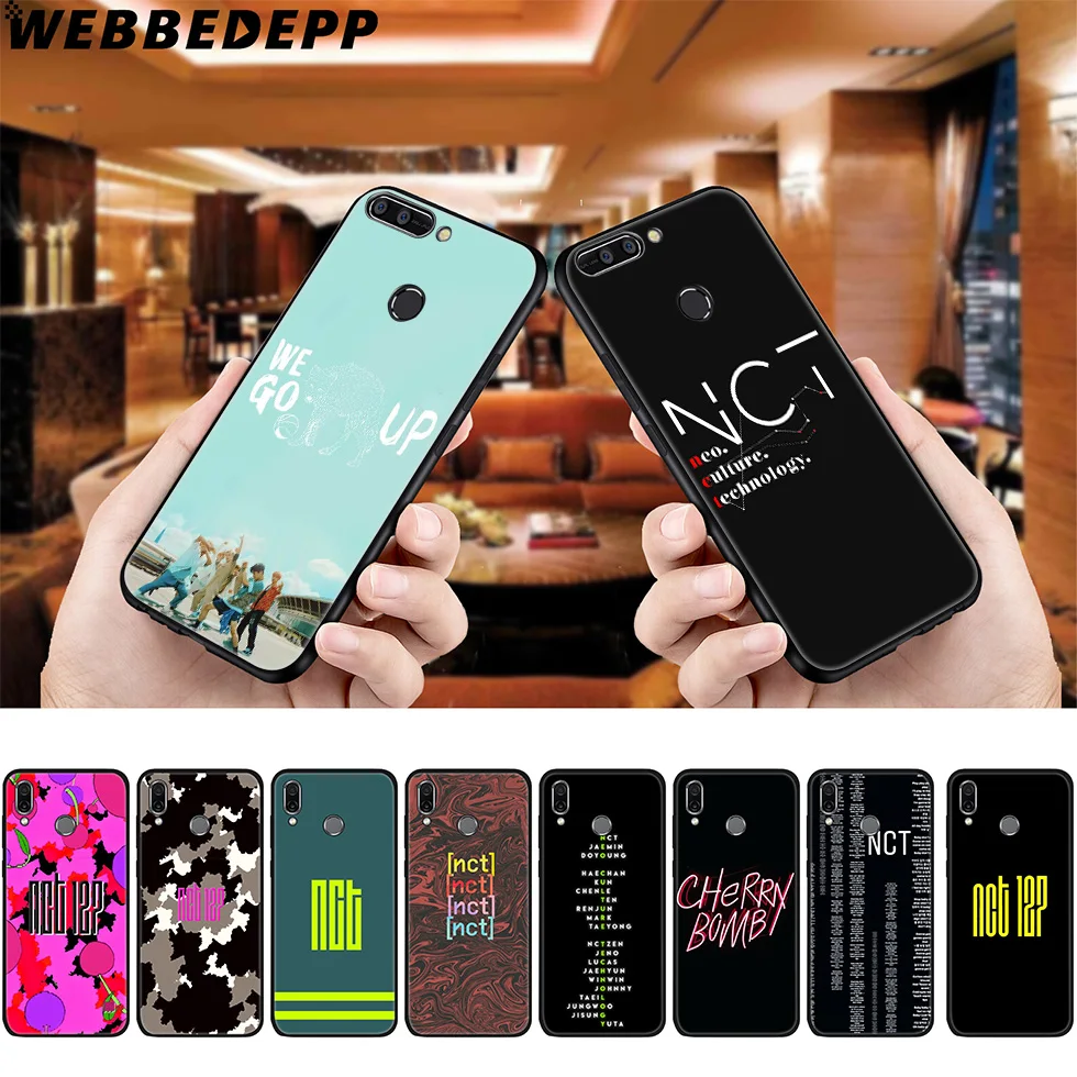 

WEBBEDEPP NCT U 127 Dream Band Soft Case for Huawei P8 P9 P10 P20 P30 Lite Pro P Smart Z Plus 2019 Y6 Prime 2018 2017 Lite Mini