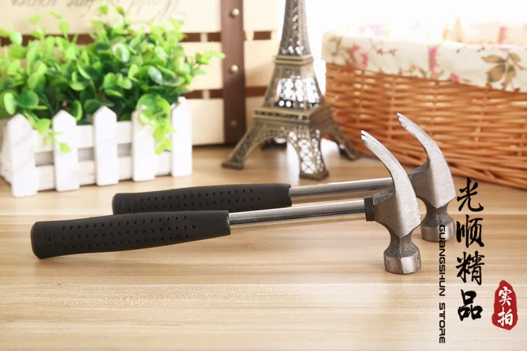 Precision Steel Handle claw hammer Household safety hammer Multi