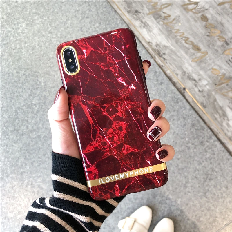 

Luxury 3D Diamond Bracket cute Marble Granite Silicone soft phone case for iphone 7 8 6 6s plus X XR XS MAX holder stand cover