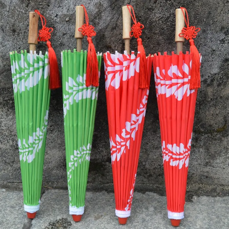 

Japanese design silk umbrella wedding parasol with 2 colors available