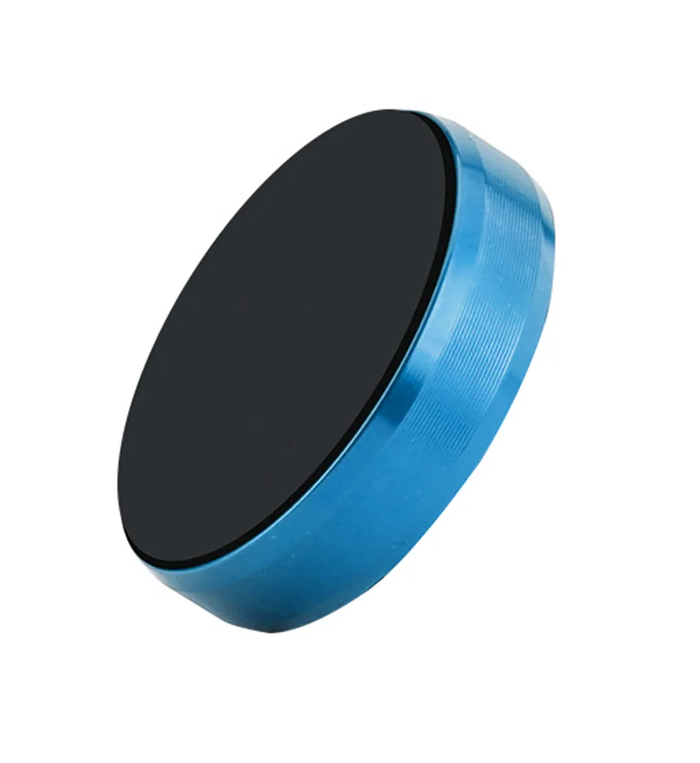 Универсальный автомобильный магнитный держатель для мобильного телефона, gps, PDA, подставка, магнитная панель для вождения, для iPhone 11pro Max - Цвет: blue