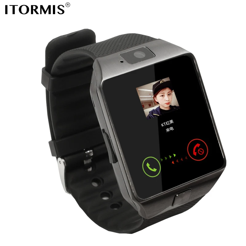 ITORMIS Bluetooth часы Смарт Smartwatch телефон SIM карта с сенсорным экраном камера шагомер