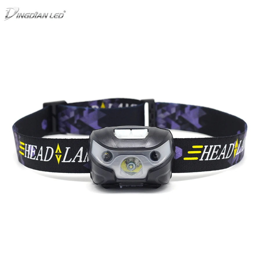 

3000 LM USB Rechargeable Headlamp Waterproof Motion Sensor L2/T6 Outdoor Camping Flashlight Head Torch Lamp Bicycle Lamp