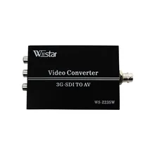 Wiistar HD/3G-SDI к AV CVBS конвертер SDI к 3RCA композитный аудио-видео конвертер адаптер для проекционного монитора камеры