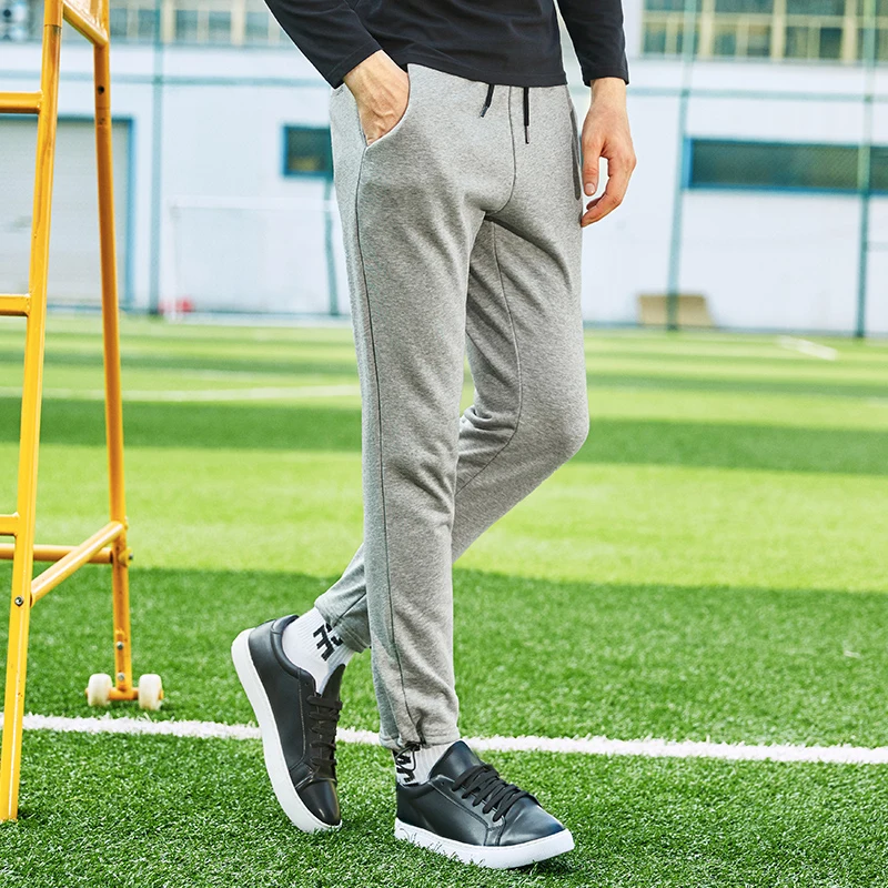 Pioneer Camp Новое поступление спортивные штаны me брендовая одежда Беговые брюки в повседневном стиле мужские модные брюки наивысшего качества черный серый AZZ701224