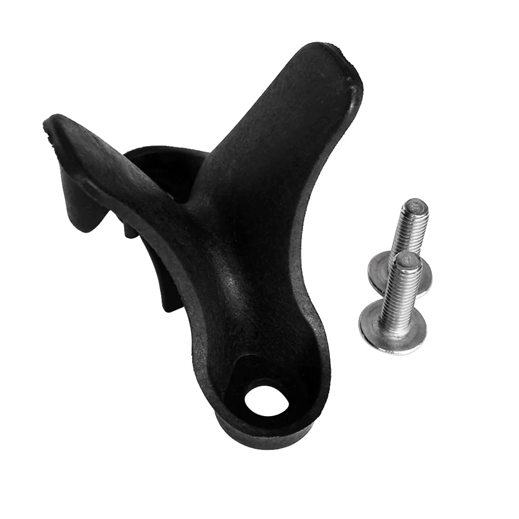 Kayak Canoe Rudder Tail/Rear Rest Rack Holder Stand Accessories + 2 Pieces Screws for Water Sports Sufring Surf Accessories