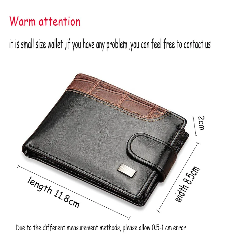Baellerry Vintage Leather Hasp Small Wallet Coin Pocket Purse Card Holder Men Wallets Money Cartera Hombre Bag Male Clutch W066 Baellerry Vintage Leather Hasp Small Wallet Coin Pocket Purse Card Holder Men Wallets Money Cartera Hombre Bag Male Clutch W066