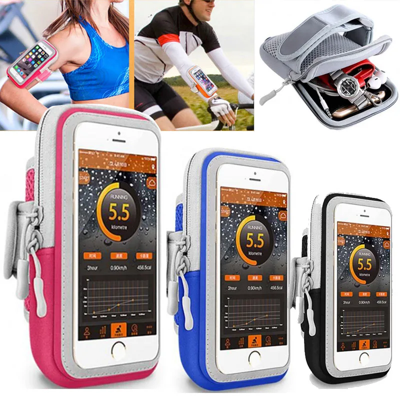 

Sport phone Case Zippered Fitness Running Arm Band Bag Pouch For UMIDIGI A3 A3 Pro Z2 SE Z2 Special Edition