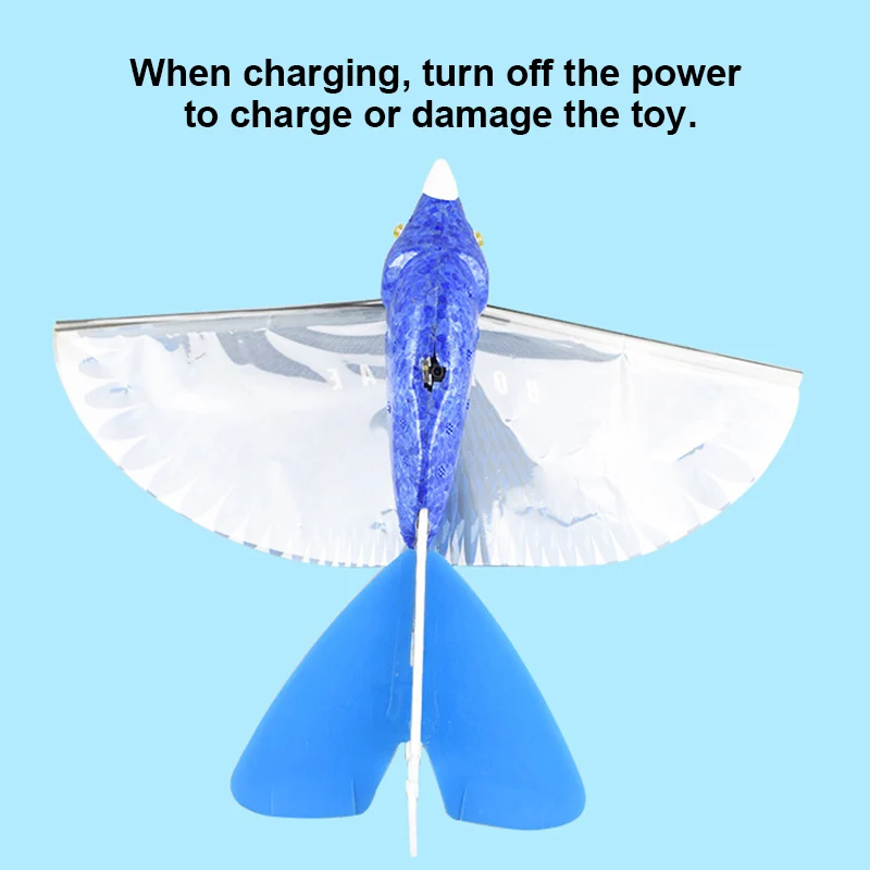 Electronic Flying Bird Plane Flapping Wing Flight Model 2.4GHz Drone Kids Toy Gifts