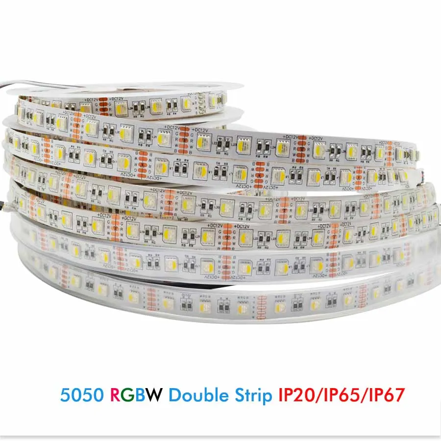 DC12V 5050 SMD Led Strip Light RGBW RGBWW 4 Colors in 1 Chip Waterproof Flexible RGB