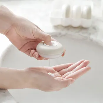 

4IN1 Split Emulsion Bottle Cosmetic Points Bottling Round Storage Bottle Dispensers for Soap Lotion Shampoo Shower Gel Emulsion
