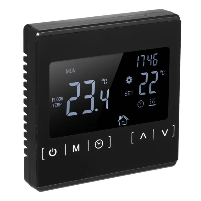 Buy LCD Touch Screen Thermostat Electric Floor Heating