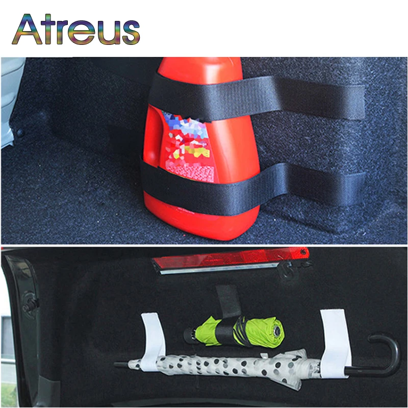 

Atreus 1Set Car Trunk Storage Organizer Net Tapes For Opel Insignia Vectra C Mokka Skoda Rapid Fabia Superb Audi A3 8P A4 B9 B8