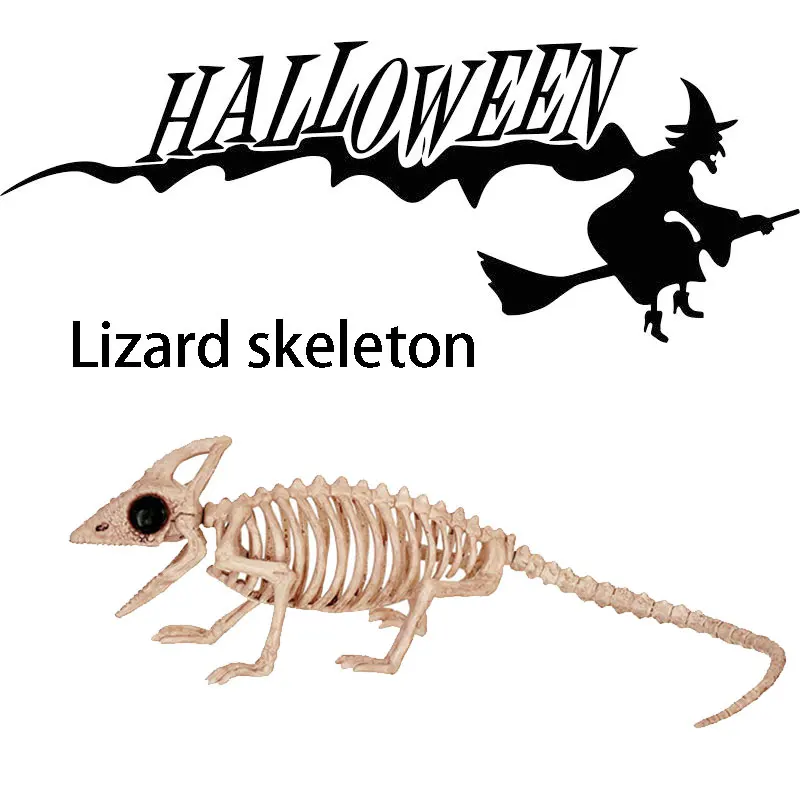 

Lizard Bone Lizard Model Lizard Skeleton Shop Party Prop Decoration Animal Horror Ornament Emulate Toy Lizard Toy Model Gift