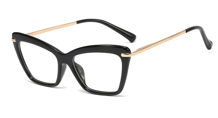 45932 ретро в форме кошачьих глаз очки рамки мужской и женский Оптический Модные компьютерные очки