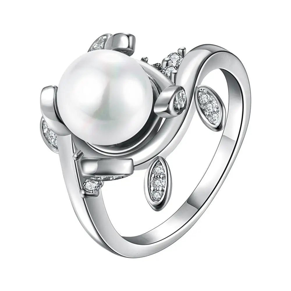 INALIS, кольца с белым жемчугом для женщин, ювелирные изделия для помолвки, высокое качество, обручальное кольцо невесты, модные обручальные кольца